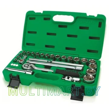 Набор трещотка с головками Toptul GCAI2802 (28 предметов)